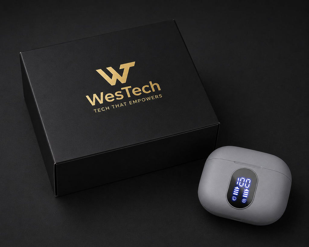 WesTech A90 PRO WIRELESS EARBUDS-BLUETOOTH 5.4