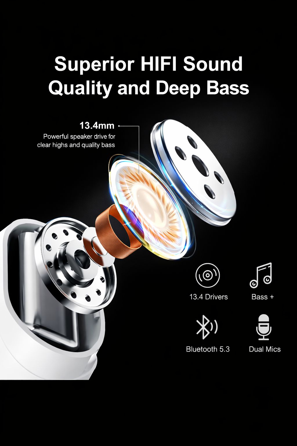 WesTech W23 Pro Wireless Earbuds