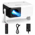 WesTech Mini Portable Projector – 1080P Supported, Auto Keystone, 360° Rotation & Zoom